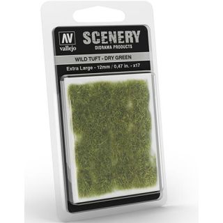 Vallejo Scenery 424: Wild Tuft - Dry Green (Extra large)