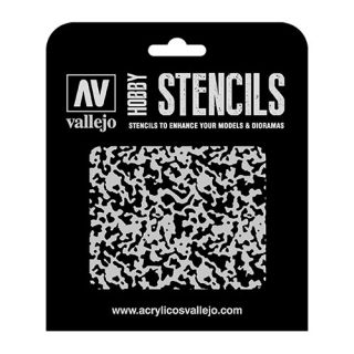 Vallejo Hobby Stencils AIR001: Weathered Paint 1/48