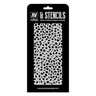 Vallejo Hobby Stencils CAM002: Luftwaffe WWII Spots Camo 1/32