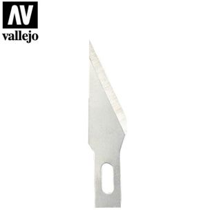 Vallejo Tools: #11 Classic Fine Point Blades (5)