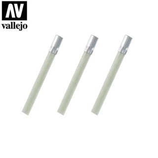 Vallejo Tools: Glass Fiber Brush Refills (4 mm - 3 pcs) 