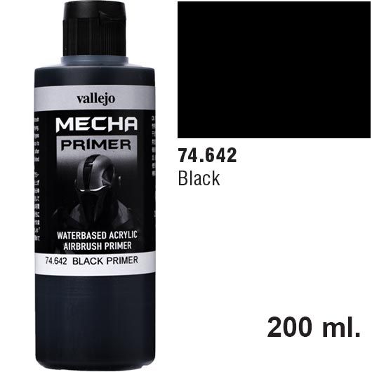 Vallejo Mecha Primer - Black (200ml)